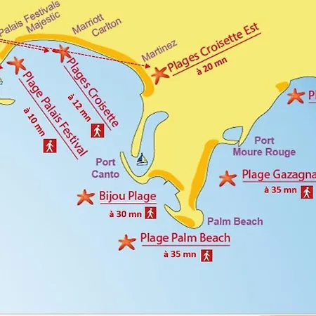 Croisette Suquet Duplex 4 P Lejlighed