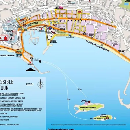Apartment Croisette Suquet Duplex 4 P