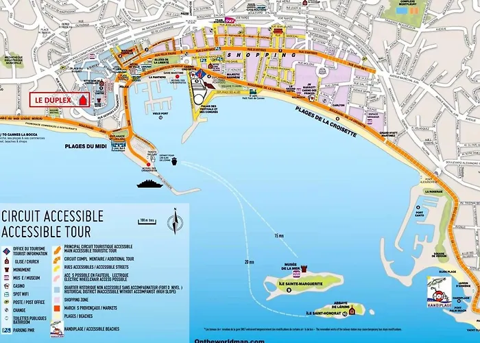 Apartment Croisette Suquet Duplex 4 P